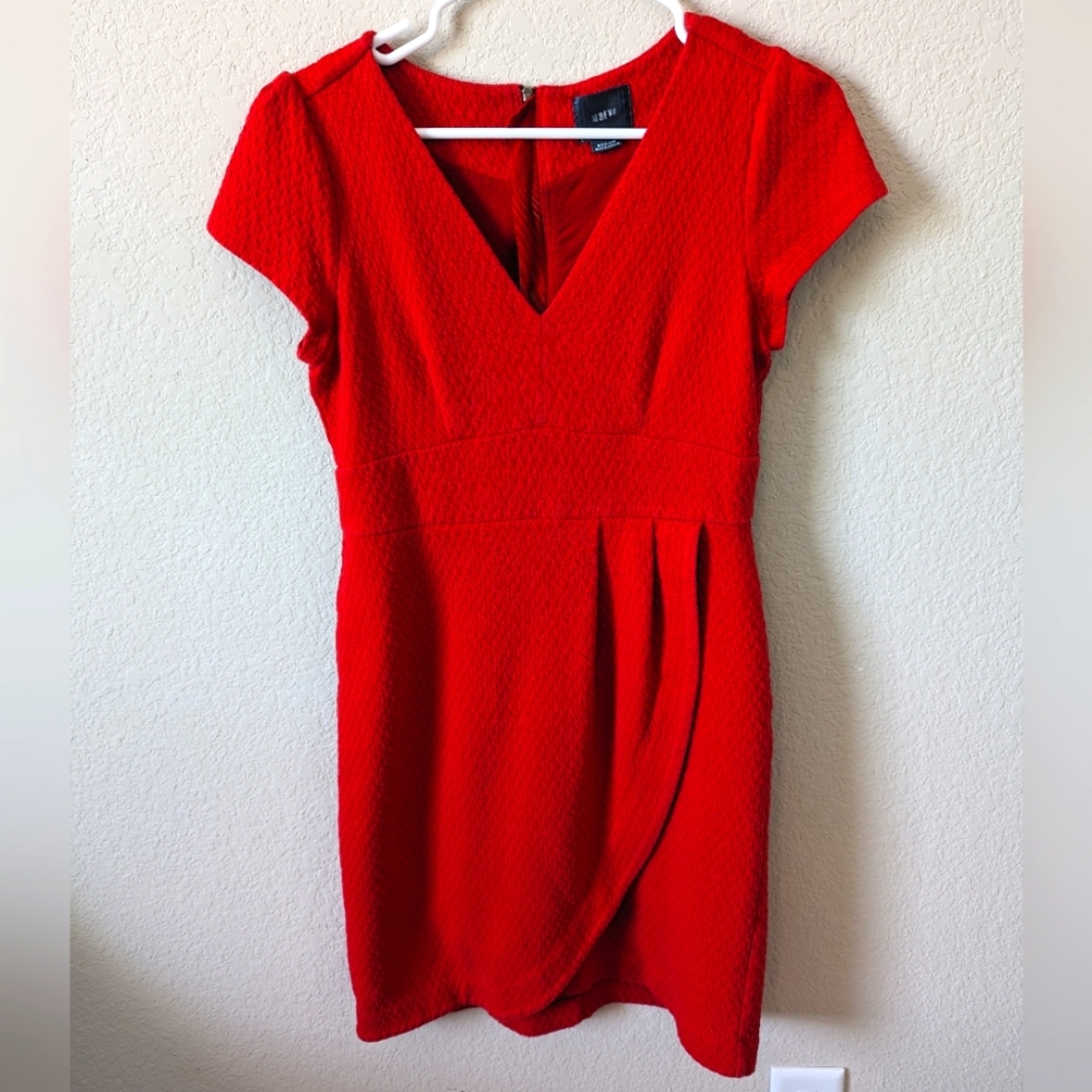 Beautiful red Maeve Anthropology dress, size M